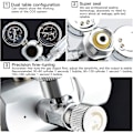 Miniatyrbilde 3 av 5: CO2-regulator for akvarium Dobbelt akvarium CO2 trykkmåler Justerbart trykk CO2-system (w21.8)