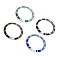 Miniatyrbild 2 av 8: 4st keramisk watch Insert Armbandsur Bezel Insert Ring Ersättningsdelar 38mm