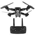 Miniatyrbillede 2 af 8: D58 Foldbar Drone Høj Definition Kamera Professionel RC Drone Quadcopter Optisk Flow 1080P