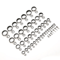 Miniatyrbild 7 av 8: 49 i 1 set Universal Rock Casting Tackle Fiske Spö Guider Linje Ringar Topp Tips