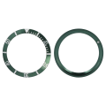 Miniatyrbilde 8 av 8: Profesjonelt armbåndsur Bezel Insert Loop Replacement Watch Bezel Insert Ring Accessory Grønn