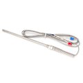 Miniatyrbillede 5 af 8: 5,9 tommer K-type føler termoelement præcis 0-800°C temperaturtest rustfrit stål M8 gevind