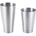 Miniatyrbillede 1 af 5: Robust Cocktailglas Shaker i Rustfrit Stål Bar Husholdnings Køkkenredskab (Sølv)