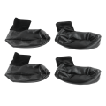 Miniatyrbillede 1 af 8: Sunnah Khuff Sokker PU Læder Polyester Komfortabel Varm Plys Foring Termiske Khuffain Sokker til 36 til 41 EU SkostørrelseSort Elastisk version