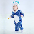Miniatyrbillede 4 af 5: Baby Unicorn hættetrøje Jumpsuit Blød flannel pyjamas til 18-24 måneder Unisex