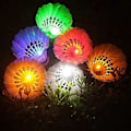 Miniatyrbillede 2 af 4: 10 stk. LED 7 Farver Lysende Badmintonbolde Gradient Shuttlecock Lysende Bolde