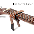 Miniatyrbild 2 av 5: (85*78*12mm) Capo 2-pack Enhands Snabbväxel Aluminiumlegering Capo för Ukulele El- och Akustisk Gitarr, Bas och mer