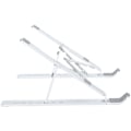 Miniatyrbillede 4 af 8: Bærbar computer stand foldbar med AntiSkid Strip Triangular Sturdy Form til 15,6in Under bærbar computer