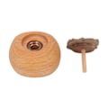Miniatyrbillede 4 af 8: Aroma Diffuser Frugten Persimmon Form Elegant Stil Rosewood Material Bærbar Duft Diffuser til Gave Ornament