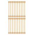Pikkukuva 1 / 8: 20 kpl Mini-puutapettiripustustangot tee-se-itse bambu-puiset mini-tapettitangot, puiset tikut askarteluun