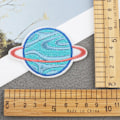 Miniatyrbild 3 av 5: 27 st Stryk på Märken Solsystem Applikationer Stickers Broderade Rymdplaneter Märken Applikationskit för Kläder, Jackor, Ryggsäckar, Jeans