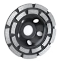 Miniatyrbillede 7 af 8: Diamantslibningsskive Slibeskive Sæt med lav vibration Sort til sten BetonDiameter 115mm