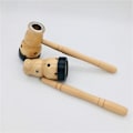 Miniatyrbillede 4 af 5: Træ Moxa Stick Holder Bærbar Moxibustion Box med Hul til Moxibustion Inkluderer ikke Moxa Stick