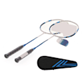 Miniatyrbild 6 av 8: SG8048 2-spelare Badminton Racket Set Vuxna Tonåringar Lättvikts Kolfiber Rackets
