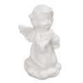 Miniatyrbillede 4 af 8: Cherub Statue Naturtro Sød Knælende Beder Holdbar Harpiks Udsøgte detaljer Haveengel til Soveværelse Kontorbibliotek
