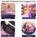 Miniatyrbillede 5 af 5: Vandafvisende Giraffe Print Trolley Case Cover til 26/27/28 bagage - vaskbar rejsekuffertbeskytter