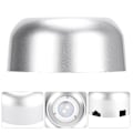 Miniatyrbillede 4 af 8: LED lys Base Silver Elf Farverig Lampe Lysende Holder Krystalkugle Display Stand