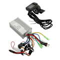 Miniatyrbillede 8 af 8: Elektrisk cykelstyresæt 36V 48V 350W 13A styreenhed 128DX tommelfingergas LCD-panel tilbehør til konvertering af elektrisk cykel