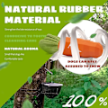 Miniatyrbillede 4 af 5: Cooway Squeaky Hundelegetøj - Naturligt Gummikarosse til Aggressive Tyggere - Tandrensende Legetøj til Små, Mellemstore og Store Hunde