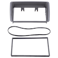 Miniatyrbild 1 av 5: 2Din Bil Stereo Radio Fascia Center Kontroll CD Dash Panel Ram Ersättning Kompatibel FIAT Panda 2003-2012
