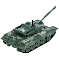 Miniatyrbild 7 av 8: 1: 72 Leksak i legering, stridsvagn, hög simulering, dra tillbaka stridsvagnsmodell, leksaksbil, perfekt present till barnT99