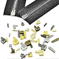 Miniatyrbild 4 av 5: 10 Stycken Bottenstopp för Dragkedja Väska Plånbok Dragkedja Ändstycke Reparation Silver