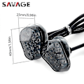 Miniatyrbild 3 av 5: 2023 LED Blinkers Blinkljus för Yamaha Yzf R7 R6 R1 R1m Yzfr7 Yzf-r7 Motorcykeltillbehör Mini Blinkande Lampindikatorer Rök