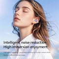 Pikkukuva 2 / 5: (Violetti) Avokorva-kuulokkeet Langattomat nappikuulokkeet Bluetooth 5.4 Urheilukuulokkeet Langaton latauskotelo ja LED-tehonäyttö Vedenpitävät kuntoilukuulokkeet