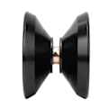 Miniatyrbilde 4 av 8: Alloy Yoyo Ball Konkurranse Yoyo Toy med 3stk Reserve Yoyo Strenger Hanske SettSvart