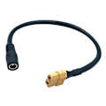 Pikkukuva 2 / 5: Xt60 naar DC 5,5 mm x 2,5 mm virtakaapeli FPV-monitorille dronelle