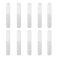 Miniatyrbillede 1 af 8: 10 stk Heat Shield Guard Lang Strip Multiple Hul Spacer Shield Varmeisoleringsværktøj til hårforlængelsebinding
