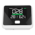 Miniatyrbillede 3 af 8: WIFI Luftkvalitetsmonitor LCD Farveskærm 1000mAh USB PM2.5 Temperatur Fugtighedsmåler Tester Termometer