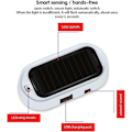 Miniatyrbillede 2 af 5: Bilalarm LED-lys, Solar Bil Tyverialarm Signal Lys Solar Advarsel Anti-tyveri System Blinkende Lampe LED Bilalarm, Rød