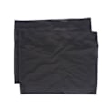 Miniatyrbillede 4 af 4: Sommer Kvinders 2stk Anti Chafing Lårbånd - Høj Elastisk Silica Gel Beskyttelse Benvarmer D 58-65 cm Sort