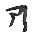 Miniatyrbillede 1 af 5: Akustisk & Elektrisk Guitar Capo, 6-strenget, Sort+Guld