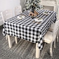 Miniatyrbild 1 av 3: Rektangulär Julduk Polyester 213*153m Julgransmönster för Julbordsdekoration Tryckt Julduk Absorberande Bord