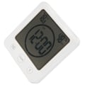 Miniatyrbillede 6 af 8: Digital Display Termometer Hvid Udendørs Have Vandtæt temperaturmåler med krog