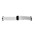 Miniatyrbillede 4 af 8: Urrem til Watchband Watch Band Silikone Magnetisk Foldbar Fleksibel Vandtæt Urrem til Mi Band 8 Pro Hvid
