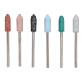 Miniatyrbilde 1 av 8: 6 stk Nail Art Slipehode Fjerning av død hud Nagelbor Sliping Poleringshodesett#12