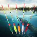 Miniatyrbilde 6 av 8: 5 STK Multifarge Balsa Wood Fishing Float Bobber Bite Indikator fiskeutstyr (5+2g)