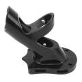 Miniatyrbilde 2 av 8: Flaggbrakett justerbar 45 grader aluminiumslegering Sterk rustfri 3 hull Flaggstang holderbrakett Svart