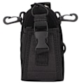 Miniatyrbillede 7 af 8: Walkie talkie holder Nylon beskyttende multifunktionel 2-vejs radiopose til Baofeng UV-5R UV-82MSC-20E