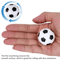 Miniatyrbillede 7 af 8: 12 stk Bordfodbold spil erstatningssæt Mini 36mm fodbolde Bolde sæt tilbehør