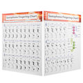 Pikkukuva 8 / 8: Saxophone Fingering Chart Basics Guide Harjoitusten vertailutaulukko Kannettava päällystetty paperi