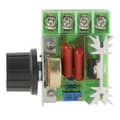 AC-motor varvtalsregulator 2000W justerbar spänningsregulator 50-220V 25A LED-dimmer 1 st