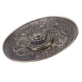 Miniatyrbillede 4 af 8: Zinklegering Røgelsespind Brænder Holder Dragemønster Røgelseskar plade til soveværelse Temple Bronze