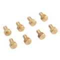 Pikkukuva 6 / 8: 8 kpl 1/24 RC kuusiomutteria messinkiä kestävä RC pyörän lukkomutterin vaihto Axial SCX24 8mm / 0.31in