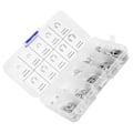 Miniatyrbilde 6 av 8: 120 stk E Clip Washer Kit Rustfritt stål Åpen låsering Ringakselring M1.5-M10