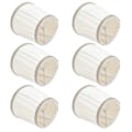 Miniatyrbillede 8 af 8: 6 Stk Stof Lampeskærm Moderne Lysekrone Bordlampe Cover til E14 Screw Home Accessory