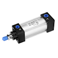 Miniatyrbild 5 av 8: Luftpneumatisk cylinder dubbelverkande SC40 standardkomponenter i aluminiumlegering SC40x75